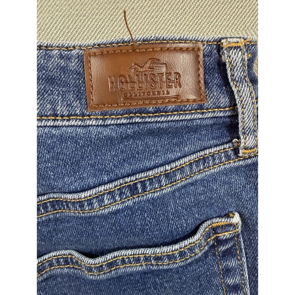 Hollister W Jeans IS 28/31 Ultra High-Rise Stacked Vtg. Straight Checkered - Picture 9 of 9